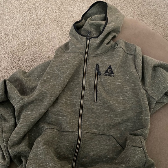 Other - Green Gerry full zip hoodie size L